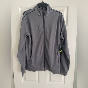 NWT!!! Men’s Gray size Large TekGear Track Jacket